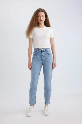 Resim Defacto Kadın  Jean Pantolon F3709AX/NM85