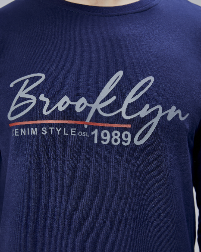 Resim Paul&More Erkek Sweat Brooklyn 0 Yaka 2 İp