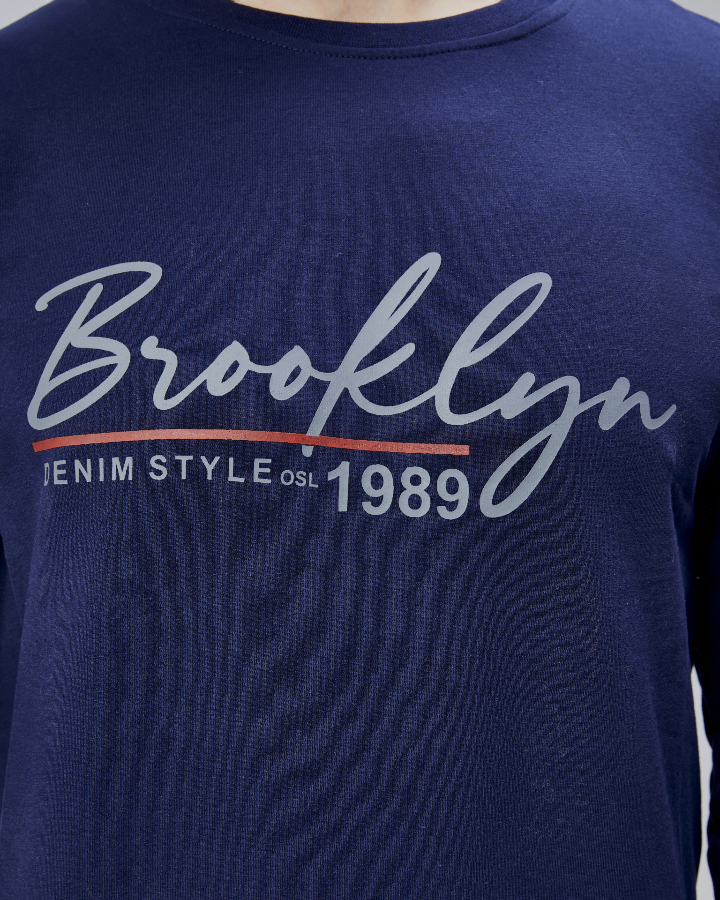 Resim Paul&More Erkek Sweat Brooklyn 0 Yaka 2 İp