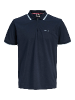 Resim Jack & Jones Jcofusıon Brandıng Polo Zıp Ss Sn Erkek T-Shirt 12289953