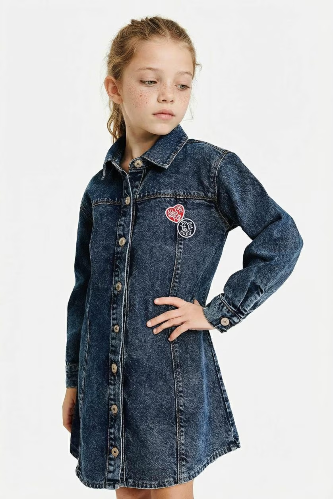 Resim Defacto Kız Çocuk Elbise G6931A8/NM28