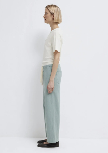 Resim Mavi Kadın Kanvas Pantolon M1011203-70113