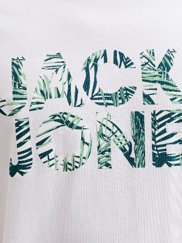 Resim Jack & Jones Jjejeff Logo Tee Ss Sn Erkek T-shirt 12288536