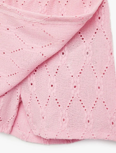 Resim Koton Kız Çocuk Kot&Kanvas Şort 6SKG40005AK