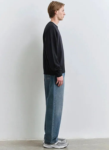 Resim Mavi Mj Jakarlı Erkek Kazak M0710314-89353