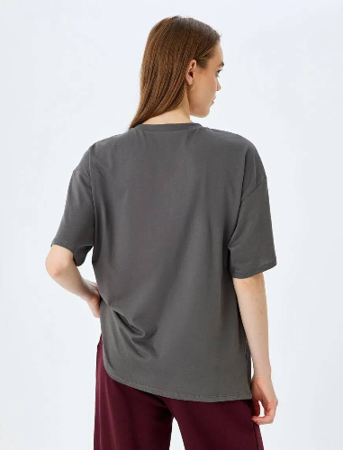 Resim Koton Kadın T-shirt 5SAL10040IK