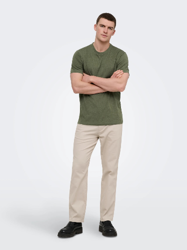 Resim 22025208 Only Sons Onsmax Lıfe Ss Stıtch Tee Noos Erkek T-shirt