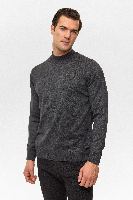 Resim Tr2013700485 Yün Akrilik Yarım Balıkçı Yaka Erkek Kazak