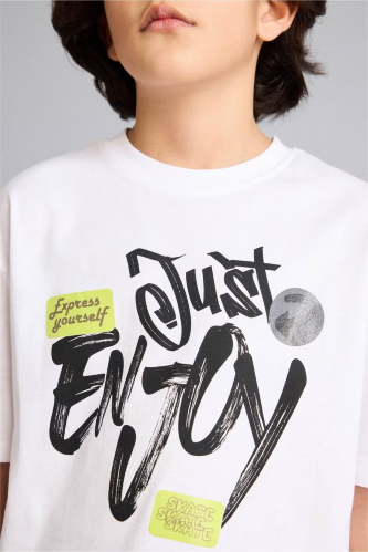 Resim Defacto Erkek Çocuk T-shirt G9728A8/WT34