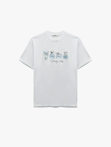 Resim Koton Kadın T-shirt 6SAL10096IK