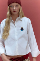 Resim Defacto Kadın Uzun Kol Gömlek G9489AX/ER105