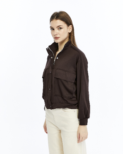 Resim Yenikoza Kadın Deri Mont ve Ceket