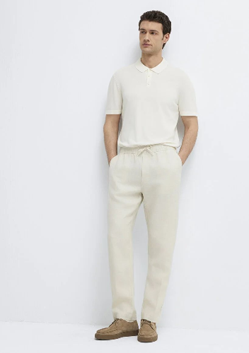 Resim Mavi Erkek Kanvas Pantolon M0010577-70134