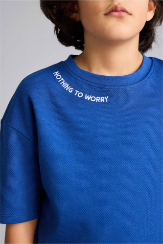 Resim Defacto Erkek Çocuk T-shirt G9727A8/BE114