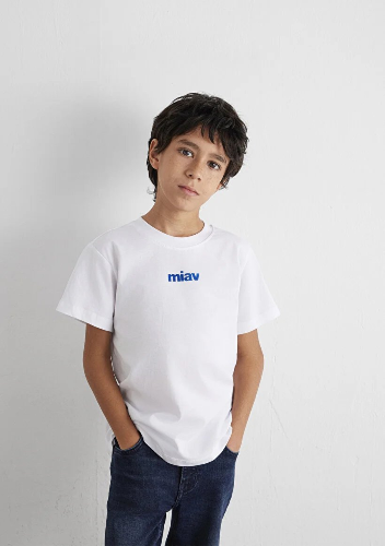 Resim Mavi Erkek Çocuk Tişört M66332620