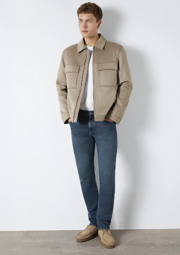 Resim Mavi Erkek Ceket M0110783-80697