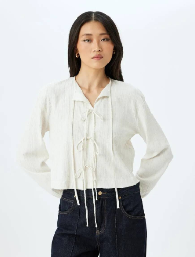 Resim Koton Kadın Bluz 5SAK60086UW