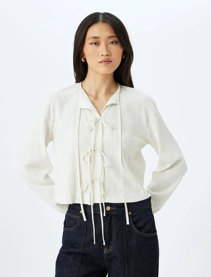 Resim Koton Kadın Bluz 5SAK60086UW