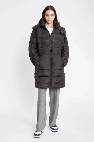 Resim Defacto Kadın Mont C1616AX/BK27