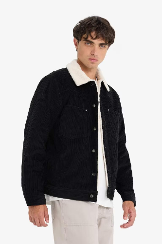 Resim Defacto Erkek  Mont E9244AX/BK27