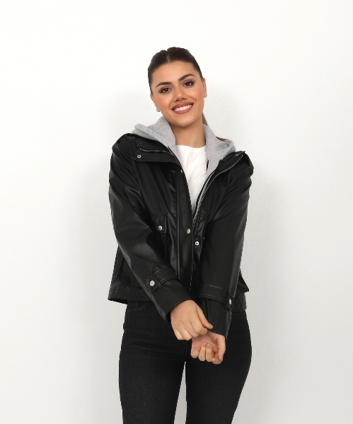 Resim Trender Kadın Deri Mont ve Ceket