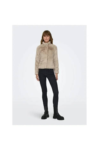Resim Only Onlnewvida Life Faux Fur Jacket Otw Cc Kadın Mont 15295423