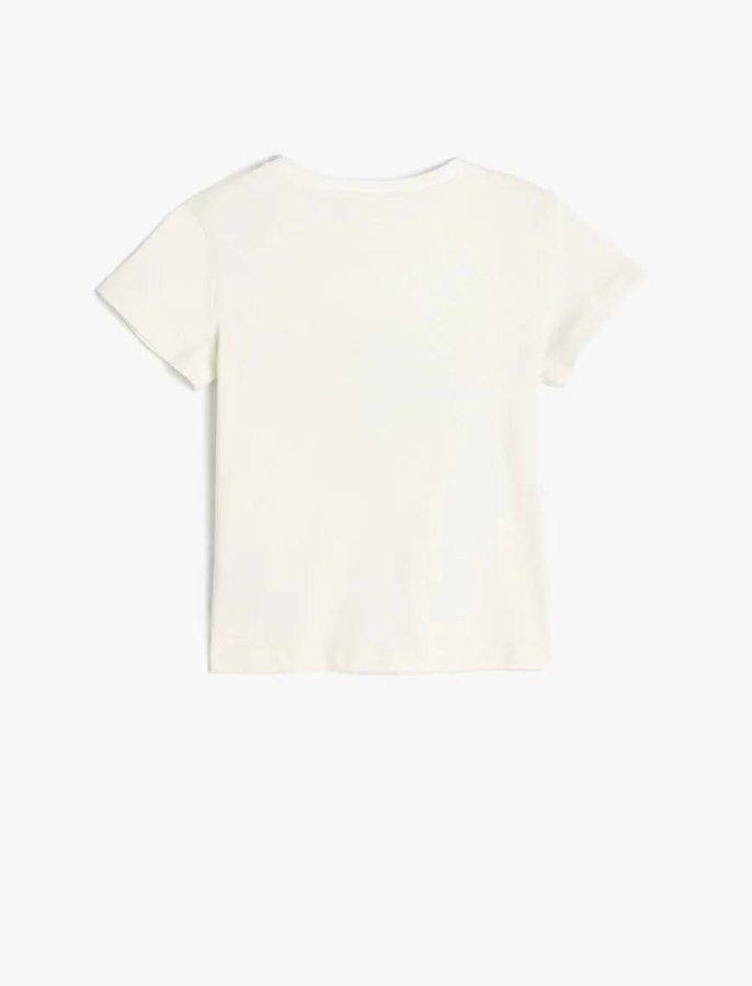 Resim Koton Kız Çocuk T-shirt 5SKG10103AK
