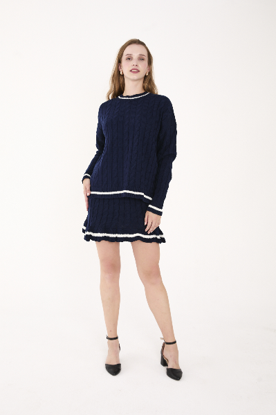 Resim Trender Kadın İkili Triko Takım