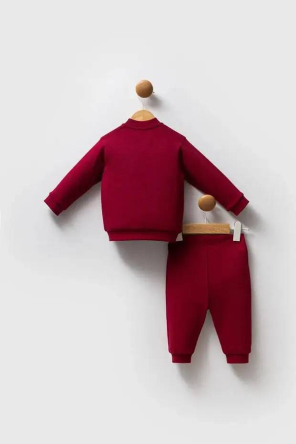 Resim U.S. Polo Assn Kids Erkek Bebek Sweat Takım USB2533