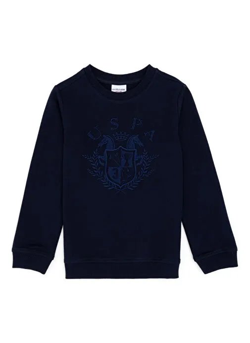 Resim U.S. Polo Assn. Erkek Çocuk Sweat 1945915 Brokskıds