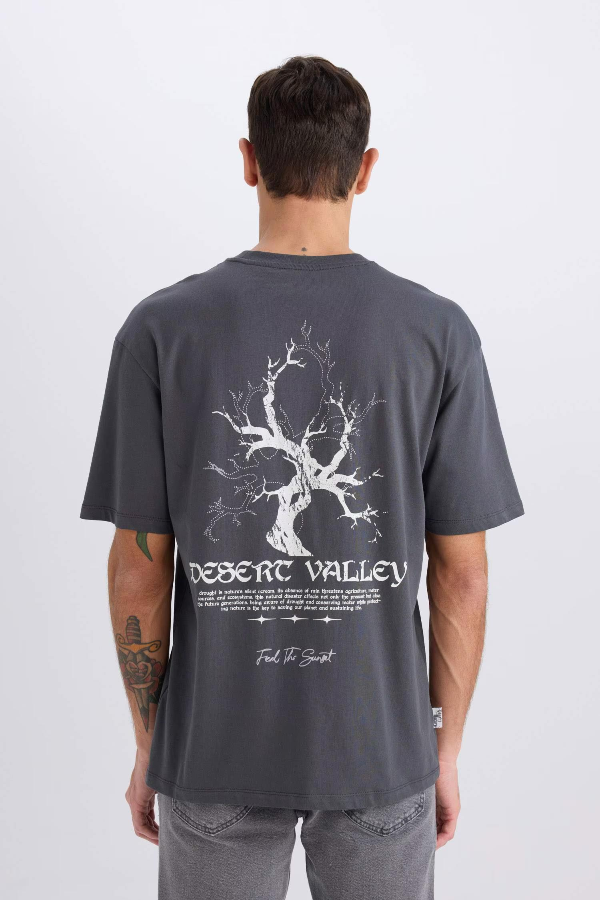 Resim Defacto Erkek  T-shirt D6948AX/AR104