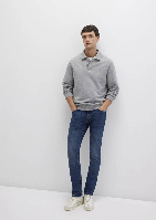 Resim Mavi Jake Erkek Jean Pantolon M0042288222