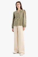 Resim Defacto Kadın Uzun Kol Gömlek E6531AX/KH262