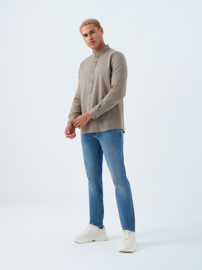 Resim Loft Ricardo Slim Fit Erkek Jean Pantolon Lf2035696