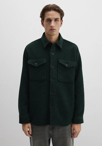 Resim Mavi Erkek Uzun Kol Gömlek M0211780-71929