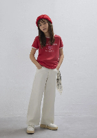 Resim Mavi Kız Çocuk Jean Pantolon M7010036-89487