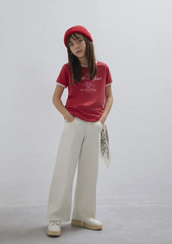 Resim Mavi Kız Çocuk Jean Pantolon M7010036-89487