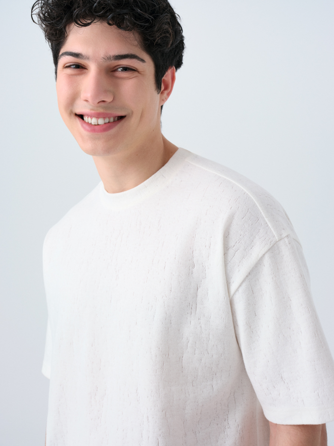 Resim Loft Erkek Oversize Fit T-shirt LF2038414