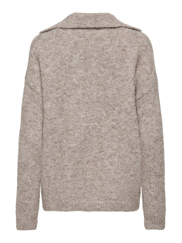 Resim Only Onlmaggıe Lıfe Ls Splıt Neck Cc Knt Kazak 15324310