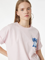 Resim Koton Kadın T-shirt 6SAL10078IK