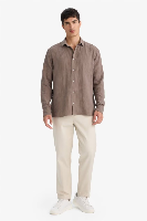 Resim Defacto Erkek  Uzun Kol Gömlek F9275AX/BN534