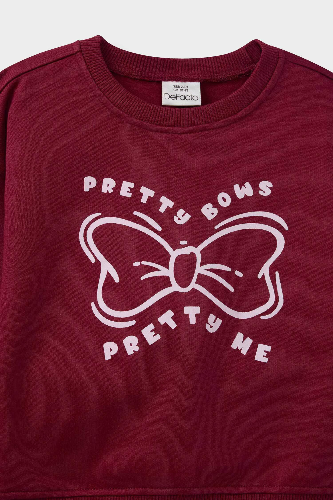 Resim Defacto Kız Bebek  Sweat Takım F0543A5/BR285