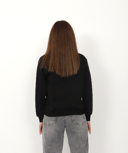 Resim Viole&More Kadın Sweat 114 Yarım Fermuarlı