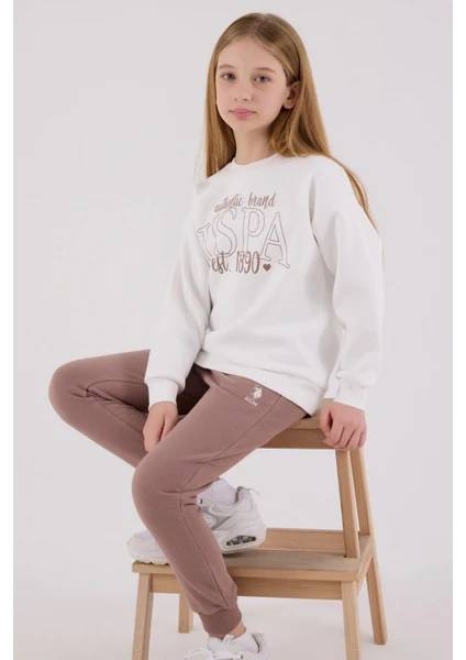 Resim U.S. Polo Assn Kids Kız Çocuk Eşofman Takım US2316-4