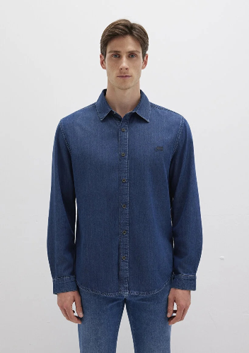 Resim Mavi Roy Erkek Gömlek M0210496-90767