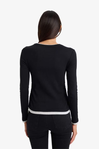 Resim Defacto Kadın Sweat E6548AX/BK81