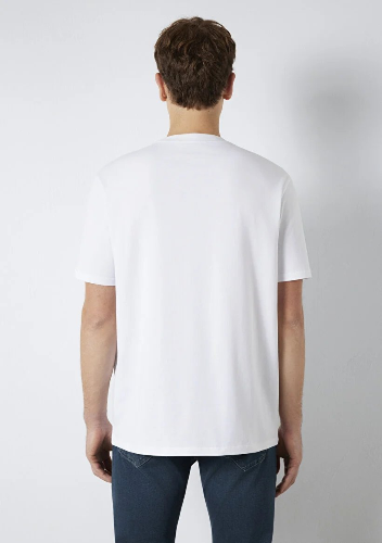 Resim Mavi Erkek T-shirt M0613199-620