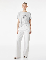 Resim Koton Kadın T-shirt 6SAK50058EK