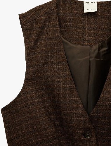 Resim Koton Kadın Yelek 6WAK20096UW