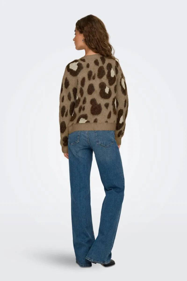 Resim Only Onledelie Life Ls Jq Cardi V-Neck Knt Hırka 15353090